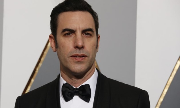 Presenter Sacha Baron Cohen arrives at the 88th Academy Awards in Hollywood, California February 28, 2016. REUTERS/Adrees Latif
