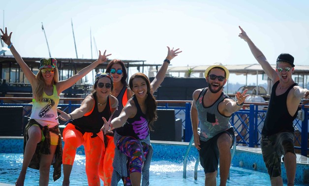 After 1st huge success, Zumba Glam Getaway hosted again in Gouna – Press Photo