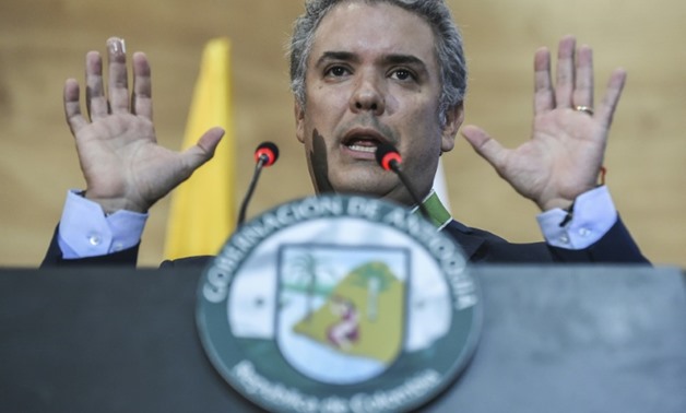President-elect Ivan Duque has vowed to be tougher on former FARC rebels since his election victory in June
