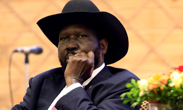 FILE PHOTO: South Sudan President Salva Kiir attends the signing of a peace agreement with the South Sudan rebels aimed to end a war in which tens of thousands of people have been killed, in Khartoum, Sudan June 27, 2018. REUTERS/Mohamed Nureldin Abdallah
