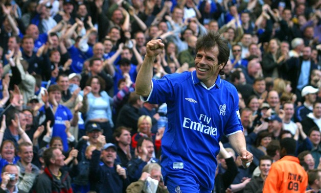 Zola returns to Chelsea as Sarri's assistant. Reuters Staff
