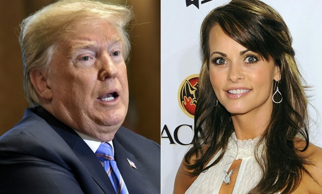 Former Playboy model Karen McDougal says she had a months-long affair with Donald Trump after they met in 2006
