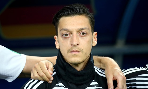 FILE PHOTO: Soccer Football - World Cup - Group F - Germany vs Sweden - Fisht Stadium, Sochi, Russia - June 23, 2018 Germany's Mesut Ozil before the match REUTERS/Michael Dalder/File Photo