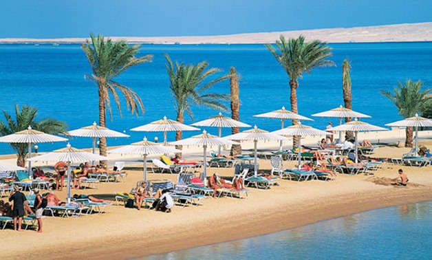 A beach in Hurghada