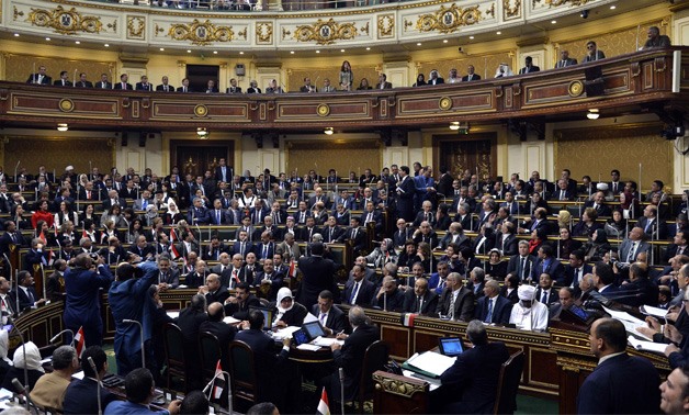 Egyptian parliament opening session - (Archive)