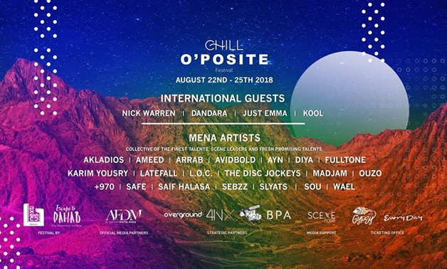 Dahab’s biggest music festival the Chill O'posite-Chill O'posite's official Facebook page 