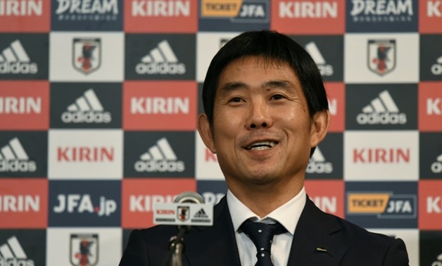 Newly-appointed Japan national football team head coach Hajime Moriyasu has pledged to bring new blood to the Blue Samurai
AFP / Toshifumi KITAMURA
