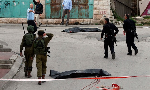 A Palestinian assailant entered an Israeli settlement in the occupied West Bank on Thursday - AFP