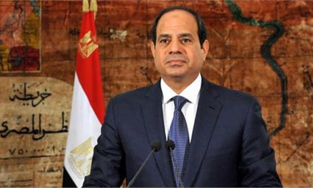 File - Egyptian President Abdel Fatah al-Sisi