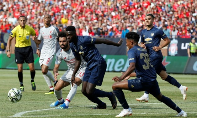 Liverpool finished up their US exhibition swing with a 4-1 win over Manchester United and now head back to Merseyside
AFP / JEFF KOWALSKY
