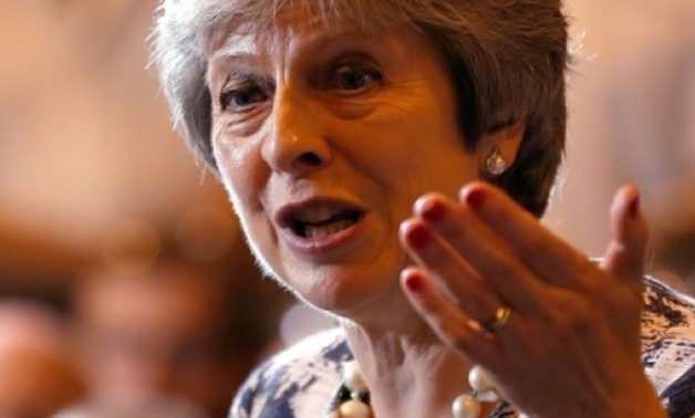 © POOL/AFP | British Prime Minister Theresa May has launched a charm offensive to win over individual EU member states to support her Brexit