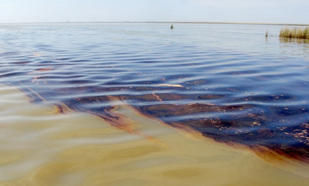 The oil spill, seen here, is being invesigated by the Coast Guard after it was reported in the vicinity of South Pass, La. April 6, 2010. U.S. Coast Guard photo by Petty Officer 1st Class Jesse Kavanaugh- CC via Flickr 