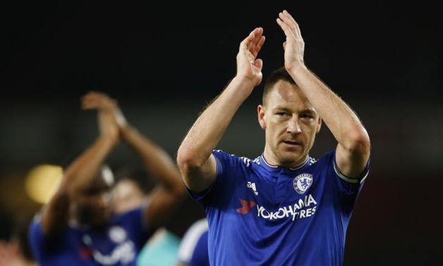 Football Soccer - Arsenal v Chelsea - Barclays Premier League - Emirates Stadium - 24/1/16 Chelsea's John Terry applauds the fans at the end of the match Action Images via Reuters / John Sibley Livepic 