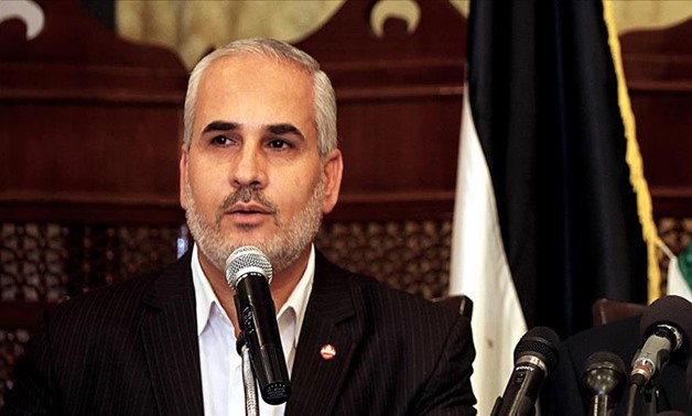 File- Hamas spokesperson Fawzi Barhoum