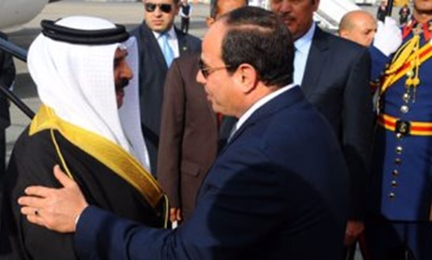 Presedint Abdel Fattah el-Sisi and King Hamd