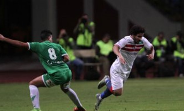 FILE – Zamalek vs Ittihad Alexandria in a previous match