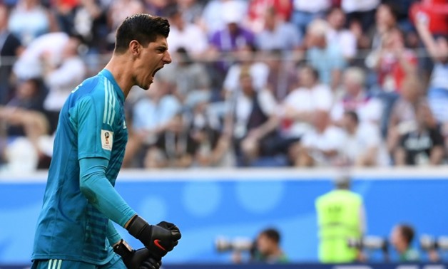 Thibaut Courtois was voted the best goalkeeper at the World Cup in Russia
AFP/File / Paul ELLIS
