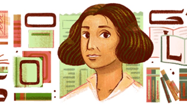 Google is honoring the prominent Lebanese late writer Anbara Salam Khalidi with a Google Doodle to celebrate the influential author’s birthday on Aug. 4 - Google
