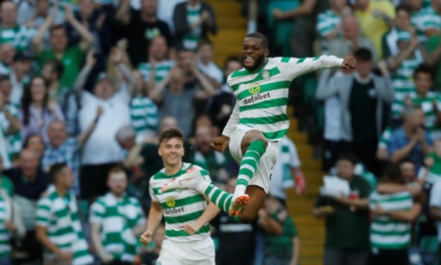 FILE PHOTO - Soccer Football - Champions League - Second Qualifying Round First Leg - Celtic v Rosenborg - Celtic Park, Glasgow, Britain - July 25, 2018 Celtic’s Olivier Ntcham celebrates scoring their second goal REUTERS/Russell Cheyne