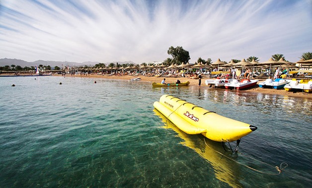 A beach in Sharm el-Sheikh - FILE 