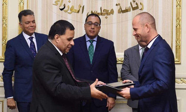 Prime Minister Mostafa Madbouly signed on Tuesday a supply and maintenance contract with Austria’s Plasser & Theurer Company-Ministry of Transportation 