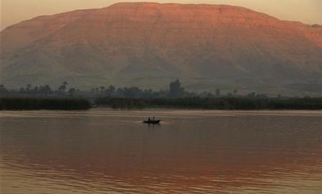 A boat is pictured on the Nile River in the southern Egyptian town of Nagaa Hamady in Qena, some 700 km (435 miles) south of Cairo, January 10, 2010. REUTERS/Asmaa Waguih