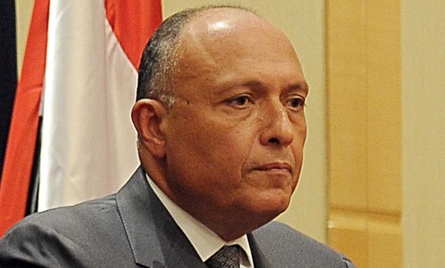 Egyptian Foreign Minister Sameh Shoukry - (Archive) 