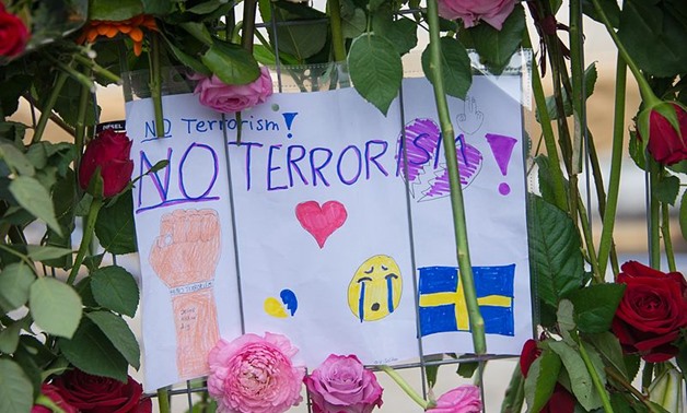 The day after the terrorist attack in Stockholm in April 2017.- CC via Wikimedia