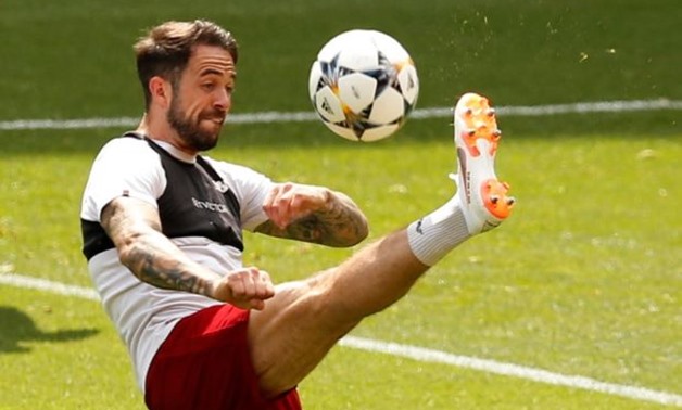 Soccer Football - Champions League - Liverpool Training - Anfield, Liverpool, Britain - May 21, 2018 Liverpool's Danny Ings during training REUTERS/Andrew Yates
