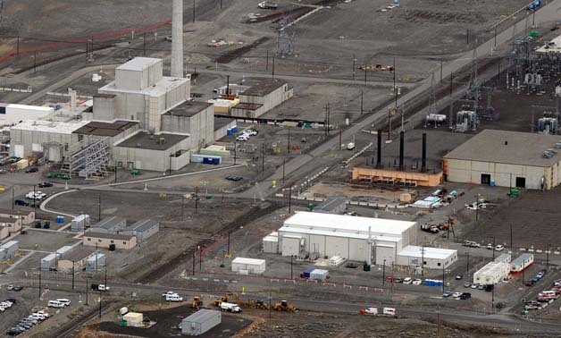 A collapse at a large nuclear storage facility in Washington has been reported - AFP
