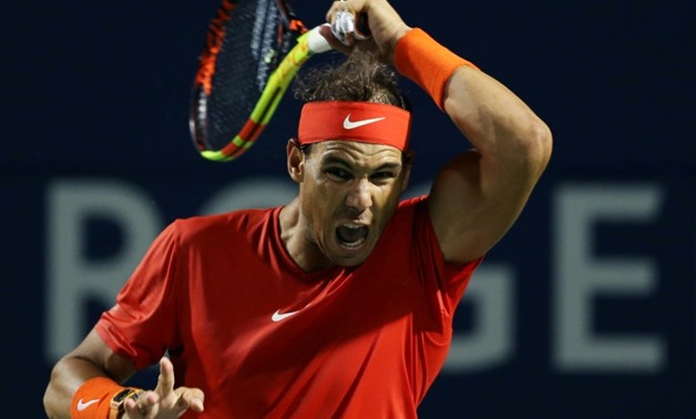 World number one Rafael Nadal reached the semi-finals in Toronto and will next face Russian Karen Khachanov
GETTY/AFP / Vaughn Ridley
