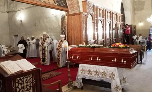 FILE- Bishop Epiphanius’s funeral - press photo
