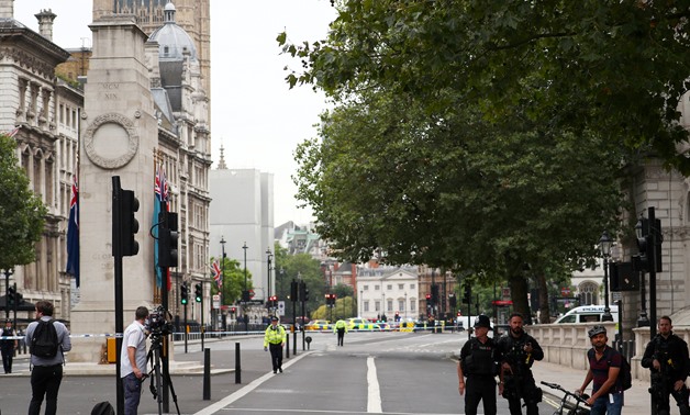 Pedestrians hurt as car hits barrier at UK parliament - Reuters