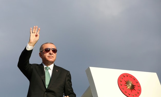 Turkish President Recep Tayyip Erdogan has repeatedly described the dispute with the US with as an "economic war" that Ankara will win
