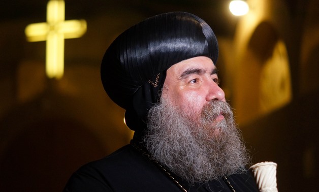 Bishop Yuanes of Asyut during the interview in August 2018 – Ahmed Dream