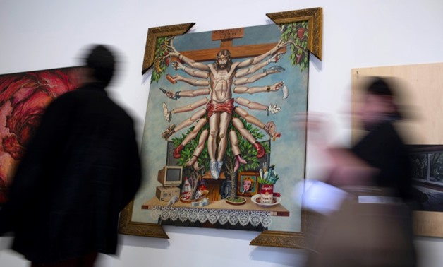 The exhibition originally opened last year in the southern city of Porto Alegre but was forced to close by critics who accused it of attacking Christianity.
