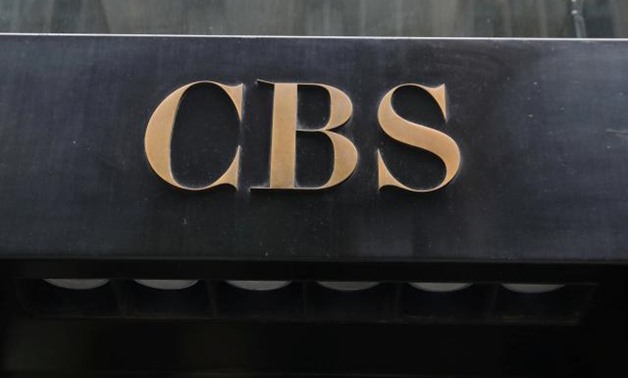 FILE PHOTO: The CBS broadcasting logo is seen outside their headquarters in Manhattan, New York, U.S., July 30, 2018. REUTERS/Shannon Stapleton/File Photo.