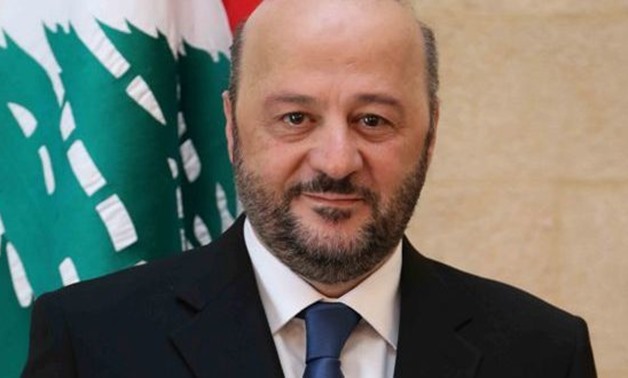 Lebanese Minister of Information Melhem al Rayashi - Photo via Lebanese Ministry of Information website 