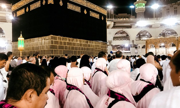 Muslim pilgrims perform Tawaf al- Ifada after Arafat day during the annual haj pilgrimage at the grand Mosque in the holy city of Mecca , Saudi Arabia August 21, 2018.EUTERS/Zohra Bensemra
