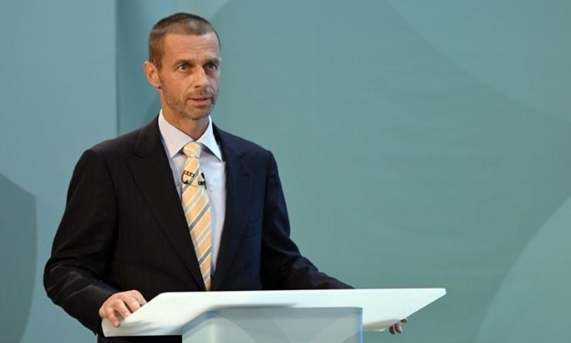 Britain Football Soccer - UEFA EURO 2020 Launch Event - London City Hall - 21/9/16 UEFA President Aleksander Ceferin during the launch Action Images via Reuters / Tony O'Brien Livepic
