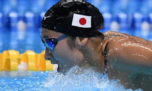 Japan's Rikako Ikee won her fifth gold medal of the Asian Games.
AFP / Jewel SAMAD

