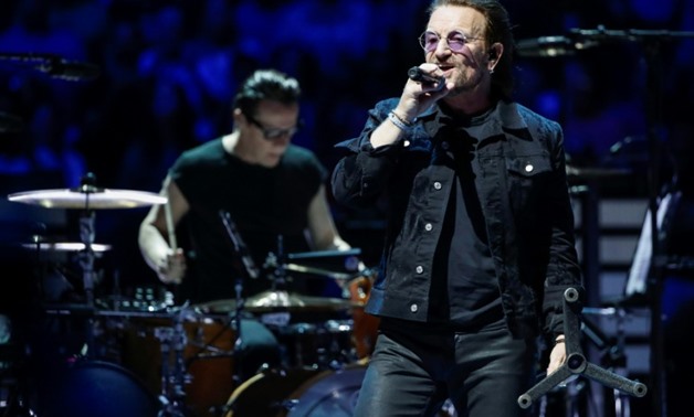 U2 were performing in Berlin as part of its "Experience + Innocence" tour.