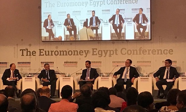 Panelists of the “Egypt’s Investment Strategy: The Way Forward” session at 28th Euromoney Conference, September 4, 2018 - Noha el-Tawil/Egypt Today 