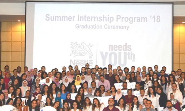 Last July, Nestlé Egypt launched its annual summer internship program aimed to provide comprehensive job training to students - Press photo