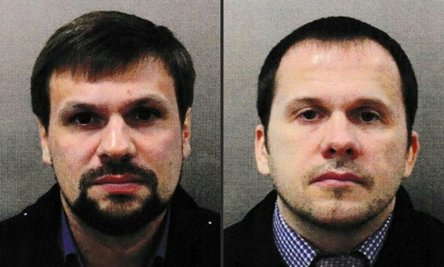 Police identified Boshirov (L) and Petrov as the men who allegedly tried to kill Russian former double agent Sergei Skripal and his daughter Yulia with Novichok in March
