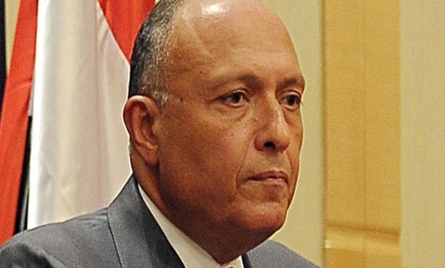 Egyptian Foreign Minister Sameh Shoukry - (Archive)