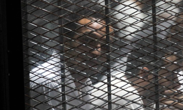 Photojournalist Mahmoud Abu Zeid (Shawkan) during Rabaa sit-in dispersal trial on September 8, 2018 - Egypt Today/By Khaled Kamel