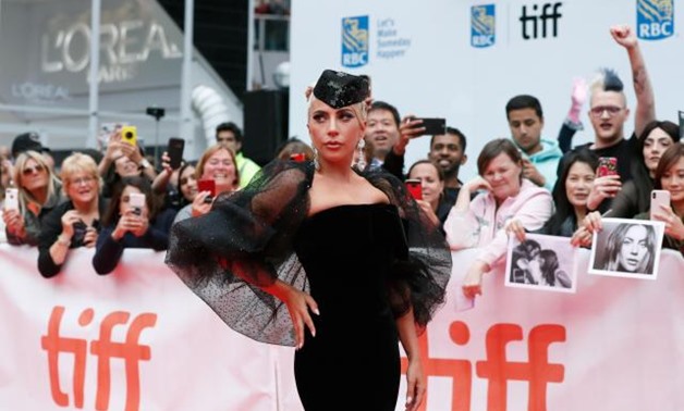 Actor Lady Gaga arrives for the world premiere of A Star is Born at the Toronto International Film Festival (TIFF) in Toronto, Canada, September 9, 2018. REUTERS/Mario Anzuoni.