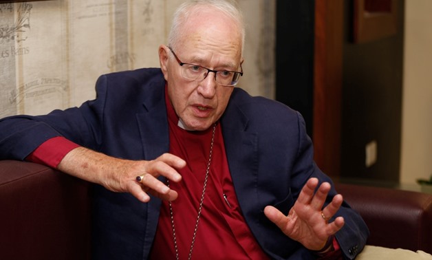 Lord Carey during the interview in July 2018 at All Saints' Anglican Cathedral - Karim Abdul Aziz