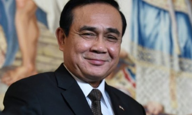 © AFP/File | With a ban on political activities still in place, Thai junta leader Prayut Chan-O-Cha has spent months positioning himself for a potential run at the next election
